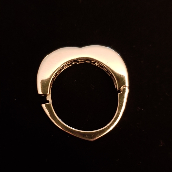 Sz 7, Tanzanite Arthritis Ring in Platinum Over Sterling Silver, 1.25 ctw, NWT - Picture 5 of 8